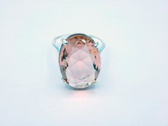 Anillo Circón Rosado
