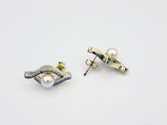 Aros Perla Ojo - comprar online