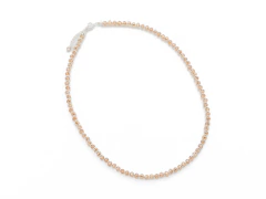 Collar Cristal y Plata Vs Colores