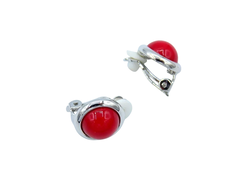 Aros Perla Roja Clip n°10 en internet
