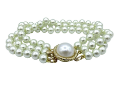 Pulsera Triple Perla n°6 en internet