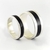 Set alianza de casamiento - 5mm y 8mm plata 925 y madera de ébano - setselvafauna - comprar online