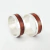 Set alianzas de boda - plata 925 y madera - 8mm