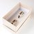 Set alianzas de casamiento - plata 925 y madera de zebrano - 5mm - comprar online