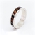 Anillo 5mm en plata 925 y maderas - marquetería-109