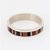 Anillo 5mm en plata 925 y maderas - marquetería-116 en internet