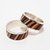 Set alianzas de boda 8mm en plata 925 y marquetería - setmarquetería-119 - tienda online