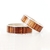 Set alianzas de boda 8 mm en plata 925 y madera de zebrano setclima - tienda online