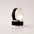 Set alianzas 10 mm flejes 2mm en plata 925 y madera de ébano SETGEO - GALIZZI y SCHNEIDER Alianzas