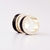 Set alianzas 10 mm de ancho - espesor 2.5 mm en plata 925 y madera de ébano SETCICLON en internet