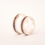 Set alianzas de boda 4mm plata 925 y madera de zebrano SETLAGO - tienda online