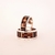 Set alianzas 8 y 10 mm en plata 925 y maderas - setmarquetería 123 - GALIZZI y SCHNEIDER Alianzas