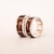 Set alianzas 8 y 10 mm en plata 925 y maderas - setmarquetería 123 - tienda online