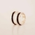 Set alianzas boda 6 mm en plata 925 y madera de ébano - SETMARINO - comprar online