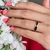 Set alianzas de boda 4mm - oro rosa 18kt y madera de ébano - SETSER - tienda online
