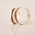 Set alianzas boda 6 mm en plata 925 y madera de zebrano - Setenergía - GALIZZI y SCHNEIDER Alianzas