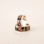 Set Alianzas 8mm plata 925 y marquetería SetVolcán - tienda online