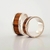 Set anillos de boda - plata 925 y madera de zebrano 10mm SETRAIZ