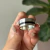 Imagen de Anillo de plata y ébano (12mm) - tierra