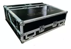 Flight Case Para Midas M32 Com Cablebox E Rodas Modelo Pro Preto - MLB4284147464