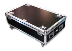 Flight Case Para 12 Ribaltas De Led. 2 Andares De 6 - comprar online