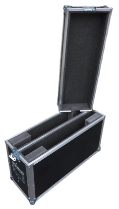 Case duplo elipso com rodas + case duplo monitor dell 2419 - comprar online