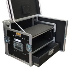 Case rack para monitor + 4u + gaveta