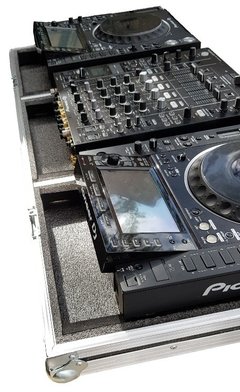 Case para 2 cdj-2000nxs2 + Djm-900nxs2 eco - Universalcases