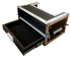 Case rack 3u + gaveta com janela