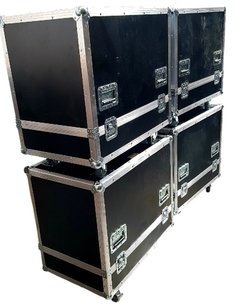 Case duplo para caixas LS Audio Slinpec 210