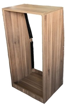 Rack 20u Para Estúdio Padrão Madeirado - comprar online
