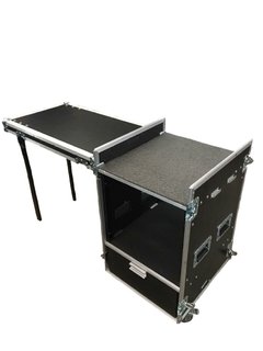 Case rack 12u + gaveta 20cm altura