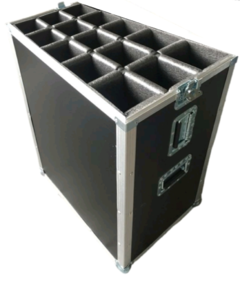 Case Para 15 Pedestais Com Rodas