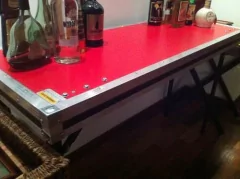 Mesa P/ Bar C/ Pés Dobraveis - Retrateis.