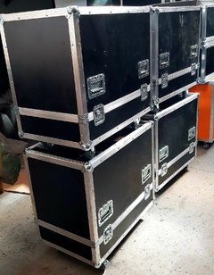 Flight Case Duplo Para Rcf Nx L23-a - comprar online