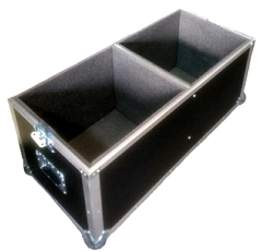 Case duplo para Mackie SRM 212 V-Class com rodas - comprar online
