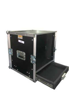 Flight Case Rack 8u + Gaveta