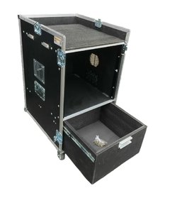 Road Case Para 01v + 10u Rack Com gaveta na internet