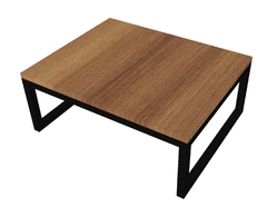 Mesa de centro 100 x 80 x 40cm estilo industrial - comprar online