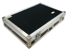 Flight case para monitor de palco ate 24 polegadas ajustavel - Universalcases