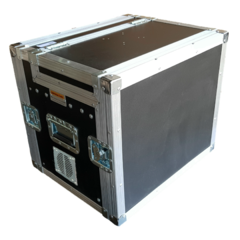 Case rack para monitor até 23 pol. + 5u com respiradores