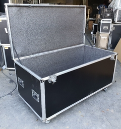 Case Bau 120 X 60 X 60cm Com Rodas E Suporte Empilhamento - comprar online