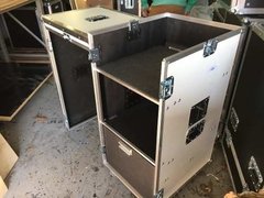 Case Rack, 8u + Mesa + Gaveta 30cm. Tampa Que Vira Bancada - loja online