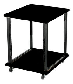 Rack Estudio 12u Com Rodas