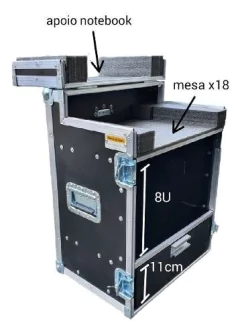 Case Rack Para X18 + 8u + Gaveta Behringer Xair - comprar online