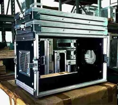 Flight Case Para Behringer Xr18 Com Respiradores