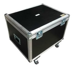 Flight Case Bau Cabos E Acessorios 65 X 50 X 60 Com Rodas
