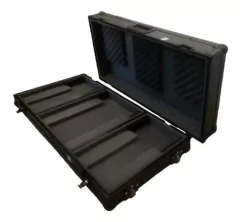 Flight Case Combo Para 2 Cdj-2000 Nxs2 + Djm900 Nxs 2 Black