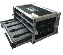 Case rack para 4 Bases + Gaveta bastoes com regua de energia