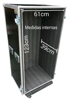Flight Case Para Caixas Hartke 115xl + 410xl Com Rodas